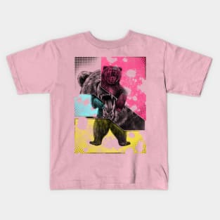 Angry Bear Kids T-Shirt